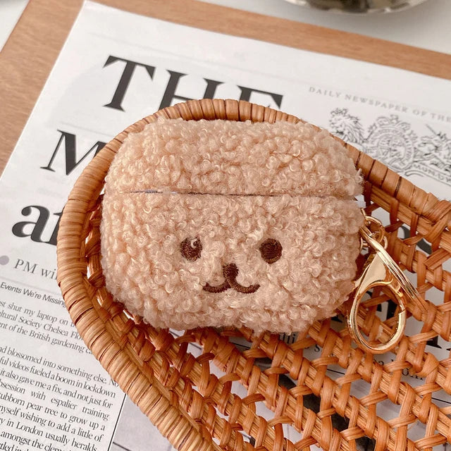 Cute Teddy Dog Case For Apple Airpods