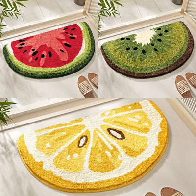 Extra Soft Absorbent NonSlip Fruit Series Bath Mat